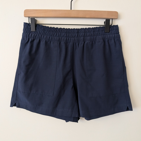 Faherty Pants - Faherty Womens Small Navy Blue Shorts Vacation Resortwear Beach Summer Casual